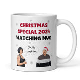 Funny Christmas Special Watching Mug, Funny Gavin and Stacey Reunion Gift, Secret Santa Nessa, Christmas Special 2024 (Copy) (Copy)