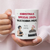 Funny Christmas Special Watching Mug, Funny Gavin and Stacey Reunion Gift, Secret Santa Nessa, Christmas Special 2024 (Copy) (Copy)