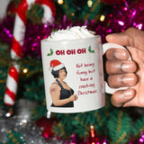 Funny Oh Oh Oh Cracking Christmas Nessa Mug, Funny Gavin and Stacey Reunion Gift, Secret Santa Nessa, Christmas Special 2024