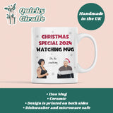 Funny Christmas Special Watching Mug, Funny Gavin and Stacey Reunion Gift, Secret Santa Nessa, Christmas Special 2024 (Copy) (Copy)