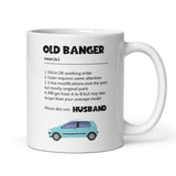 Old Banger Husband Mug, Funny Husband Birthday, Husband Valentines Gift, Anniversary Husband Gift