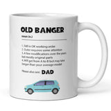 Old Banger Funny Dad Mug, Dad Birthday Gift, Father's Day Dad