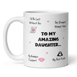 Amazing Daughter Mug, Daughter Birthday Gift