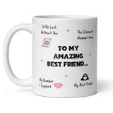 Amazing Best Friend Mug, Best Friend Birthday Gift