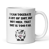 Funny Milk Free Mug, Lactose intolerance Dairy Free Gift, Secret Santa