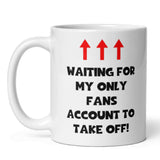 Funny Only Fans Joke Mug, Birthday Joke, Secret Santa