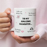 Amazing Daughter Mug, Daughter Birthday Gift