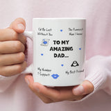 Amazing Dad Mug, Dad Birthday Gift, Father's Day Dad