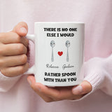 Personalised No One Else I Would Rather Spoon With Mug, Spooning Gift Boyfriend / Husband / Girlfriend / Wife Gift, Valentines Gift, Anniversary Gift