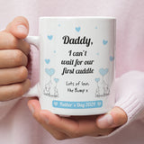 First Father's Day from Bump Mug, Dad to be gift