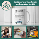 Old Banger Mum Mug, Funny Mum Birthday Gift, Mother's Day Mum