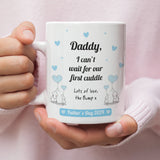 First Father's Day from Bump Mug, Dad to be gift