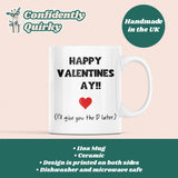 I'll Give You The D Later Funny Mug, Funny Rude Cup, Joke Girlfriend Valentines Gift, Anniversary Gift, Wedding Present