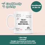 Amazing Best Friend Mug, Best Friend Birthday Gift