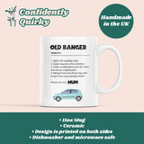 Old Banger Mum Mug, Funny Mum Birthday Gift, Mother's Day Mum