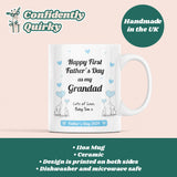 Personalised First Father's Day as my Grandad Mug, New Grandad Father's Day Gift