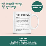 Girlfriend Definition Joke Funny Mug, Valentines Gift, Anniversary Gift