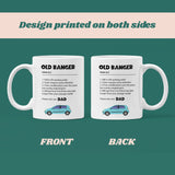 Old Banger Funny Dad Mug, Dad Birthday Gift, Father's Day Dad