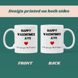 I'll Give You The D Later Funny Mug, Funny Rude Cup, Joke Girlfriend Valentines Gift, Anniversary Gift, Wedding Present