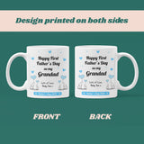 Personalised First Father's Day as my Grandad Mug, New Grandad Father's Day Gift