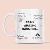 Amazing Daughter Mug, Daughter Birthday Gift