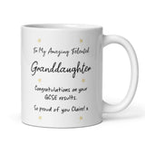 Personalised GCSE Granddaughter Proud Of You Mug, Granddaughter GCSE Results, Well Done GCSE Granddaughter