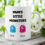 Personalised Mum's Little Monster(s) Mug, Mummy Birthday, Mum Gift, Mother's Day