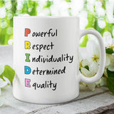 PRIDE Definition Mug, Coming Out Gift, Birthday Pride Gift