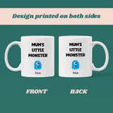 Personalised Mum's Little Monster(s) Mug, Mummy Birthday, Mum Gift, Mother's Day