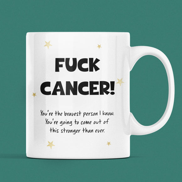 Fuck Cancer Mug, Get Well Soon Cancer Mug, You Got This Cancer Gift