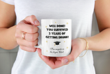 Personalised Funny Drunk Graduation Mug