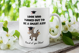 Personalised Smart Ass Graduation Mug