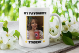 Personalised Photo My Favourite Student Funny Teacher Mug, Thank you Teacher Gift