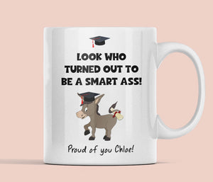 Personalised Smart Ass Graduation Mug