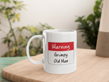 CQ Funny Grumpy Old Man Gift, Joke Dad Birthday, Funny Grandad / Husband, Secret Santa