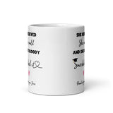 Personalised She Believed She Could Graduation Mug