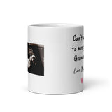 Personalised Grandma Baby Scan Photo Mug, Grandma to be Birthday Gift, Mother's Day