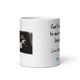 Personalised Uncle Baby Scan Photo Mug, Uncle to be Gift