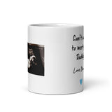 Personalised Daddy Baby Scan Photo Mug, Dad to be Gift