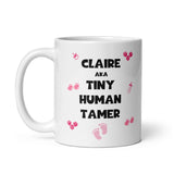 Personalised Tiny Human Tamer Nursery Teacher Mug, Teacher Thank you Gift