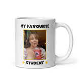 Personalised Photo My Favourite Student Funny Teacher Mug, Thank you Teacher Gift