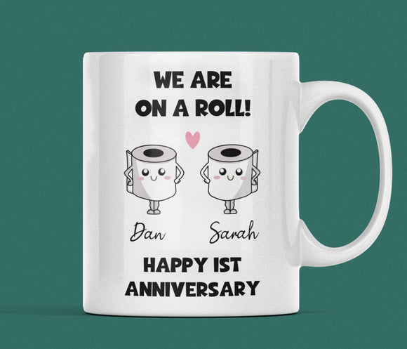 Personalised Funny 1st Wedding Anniversary Gift