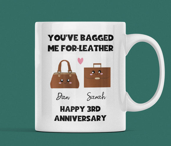 Personalised Funny 3rd Wedding Anniversary Gift