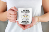 Funny 7th Wedding Anniversary Gift