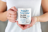 From Bump Cuddles, First Father's Day from Bump Mug, Dad to be gift