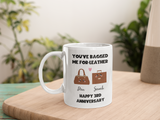 Personalised Funny 3rd Wedding Anniversary Gift