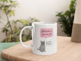 Funny Traitor Cat Leaving Mug, Work leaving Mug