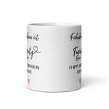 Personalised Fabulous at 21 Mug, 21st Birthday Gift