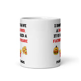 Personalised Funny Father Figure Dad Body Mug, Joke Gift for Dad