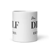 Personalised DILF Funny Mug, Funny Gift for Dad, Boyfriend or Husband, Valentines Gift, Anniversary Gift